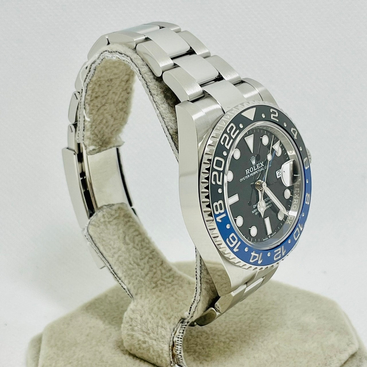 롤렉스 GMT 마스터 II 126710BLNR 굴 팔찌 검은 배트맨