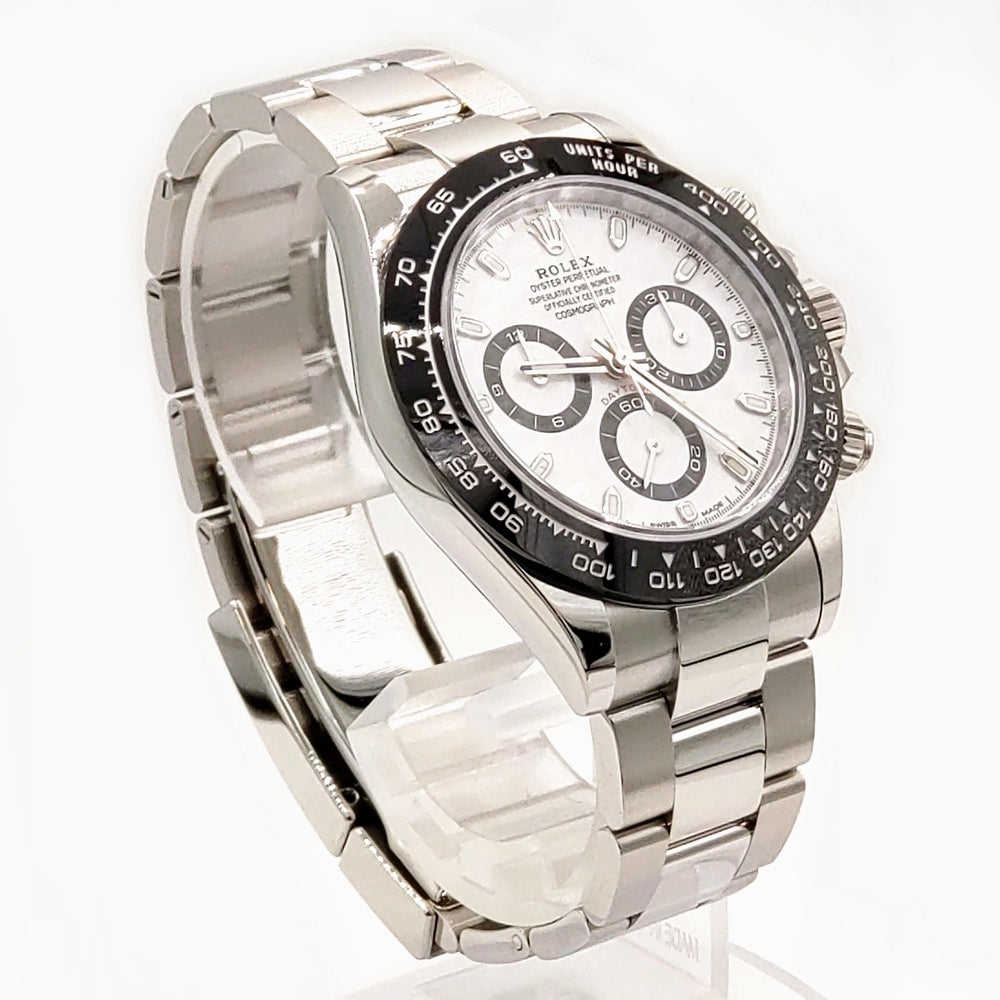 Pre-Owned Rolex Daytona 116500LN Oyster Bracelet White