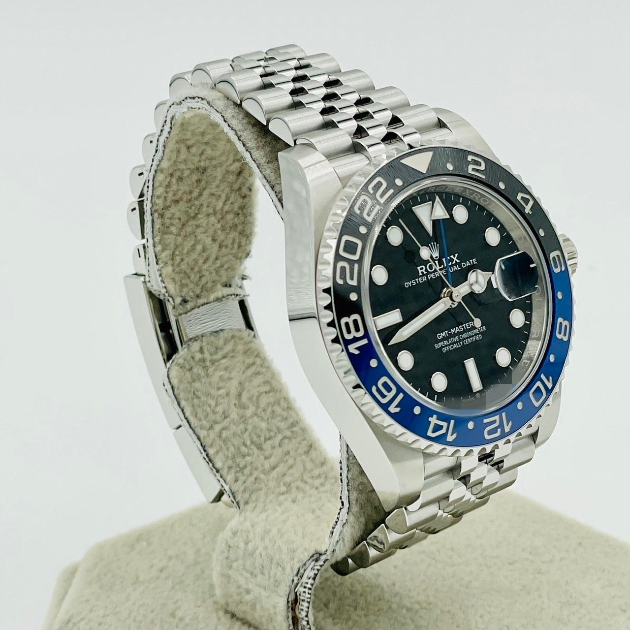 롤렉스 GMT 마스터 II 126710BLNR Jubilee 팔찌 검은 배트맨