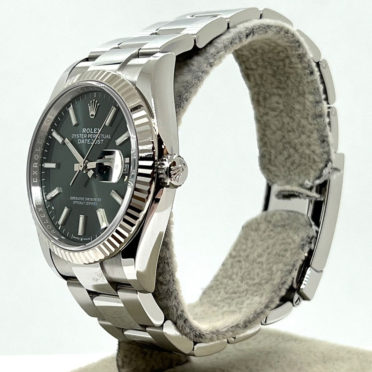 ロレックス デイトジャスト 126234ミントグリーン 36mm