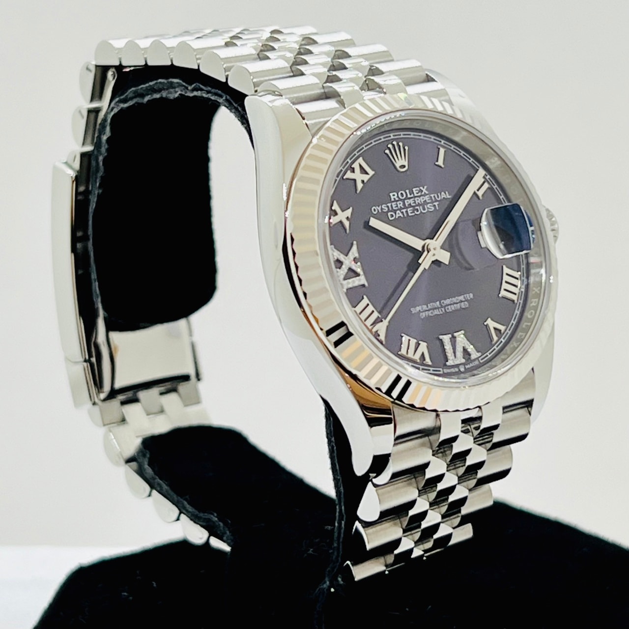 プレオウンド ロレックス デイトジャスト 126234 オーベルジーヌローマン ジュビリーブレス 36mm
