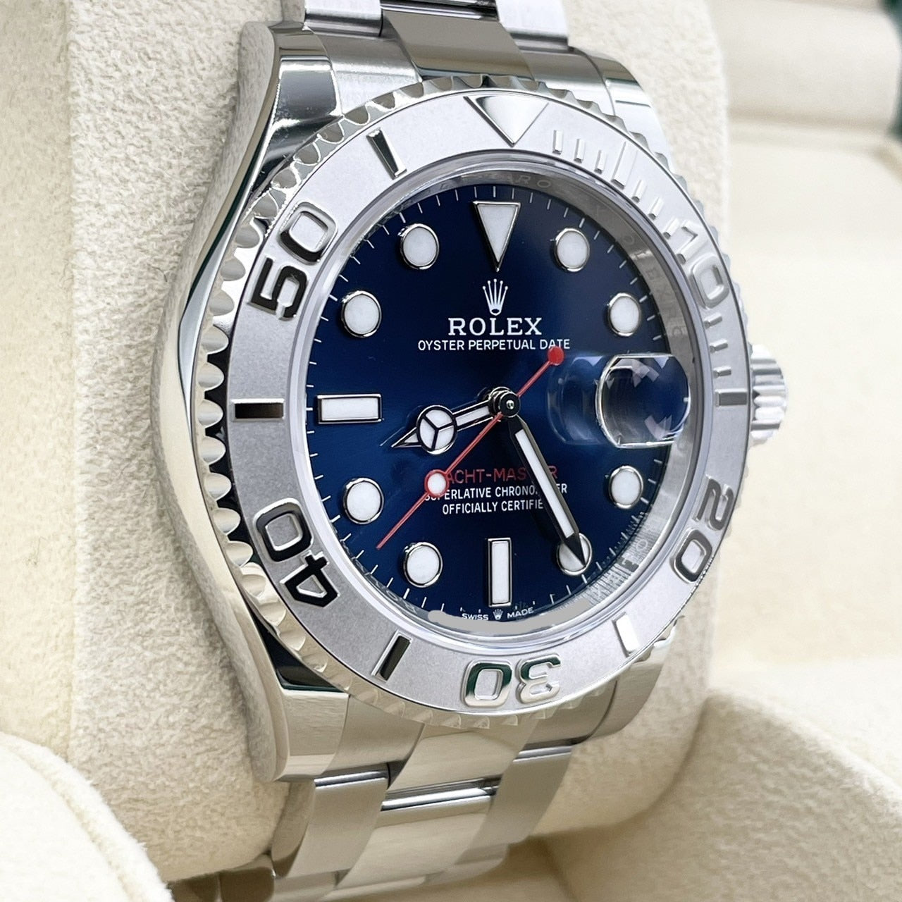 劳力士 Yacht-Master 126622 蚝式手链 蓝色 40 毫米