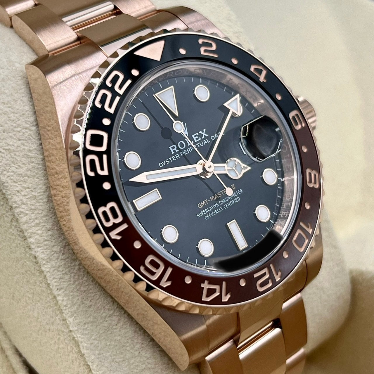 롤렉스 GMT 마스터 II 126715CHNR 굴 팔찌