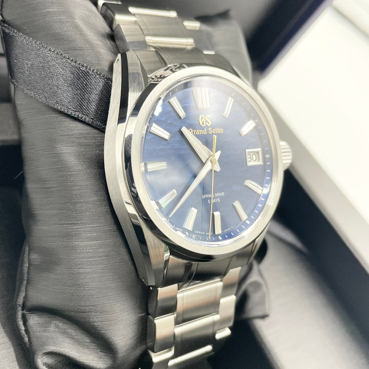 グランドセイコー エボリューション9 スプリングドライブ SLGA007 ブルー 40mm