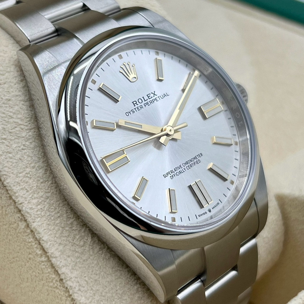 プレオウンド ロレックス オイスターパーペチュアル 124300 シルバー