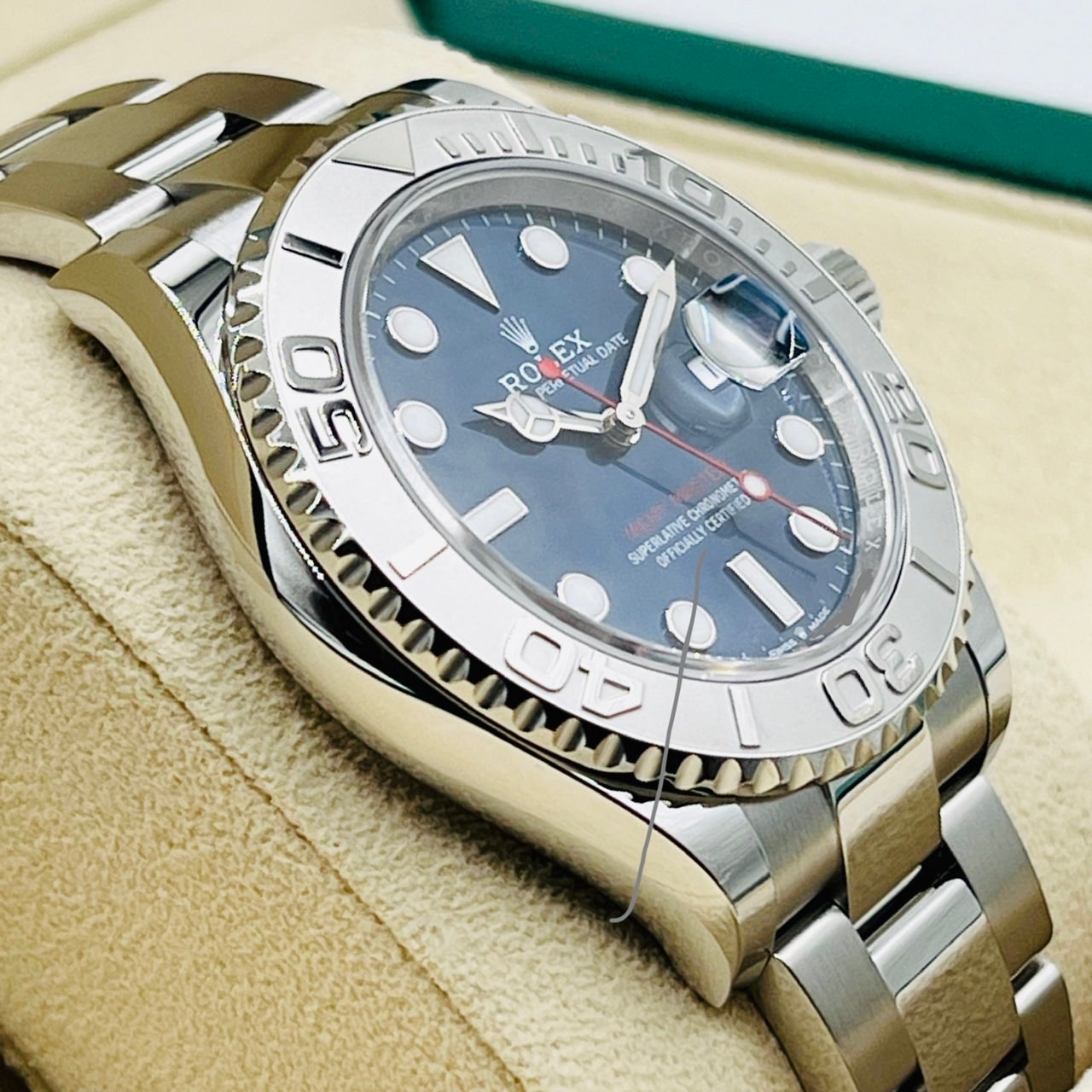 プレオウンド ロレックス ヨットマスター 126622 オイスターブレスレット ブライトブルー 40mm
