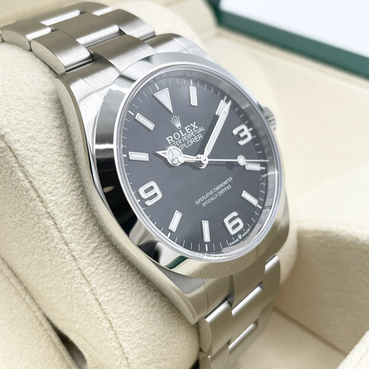 롤렉스 탐색기 224270 블랙 40mm