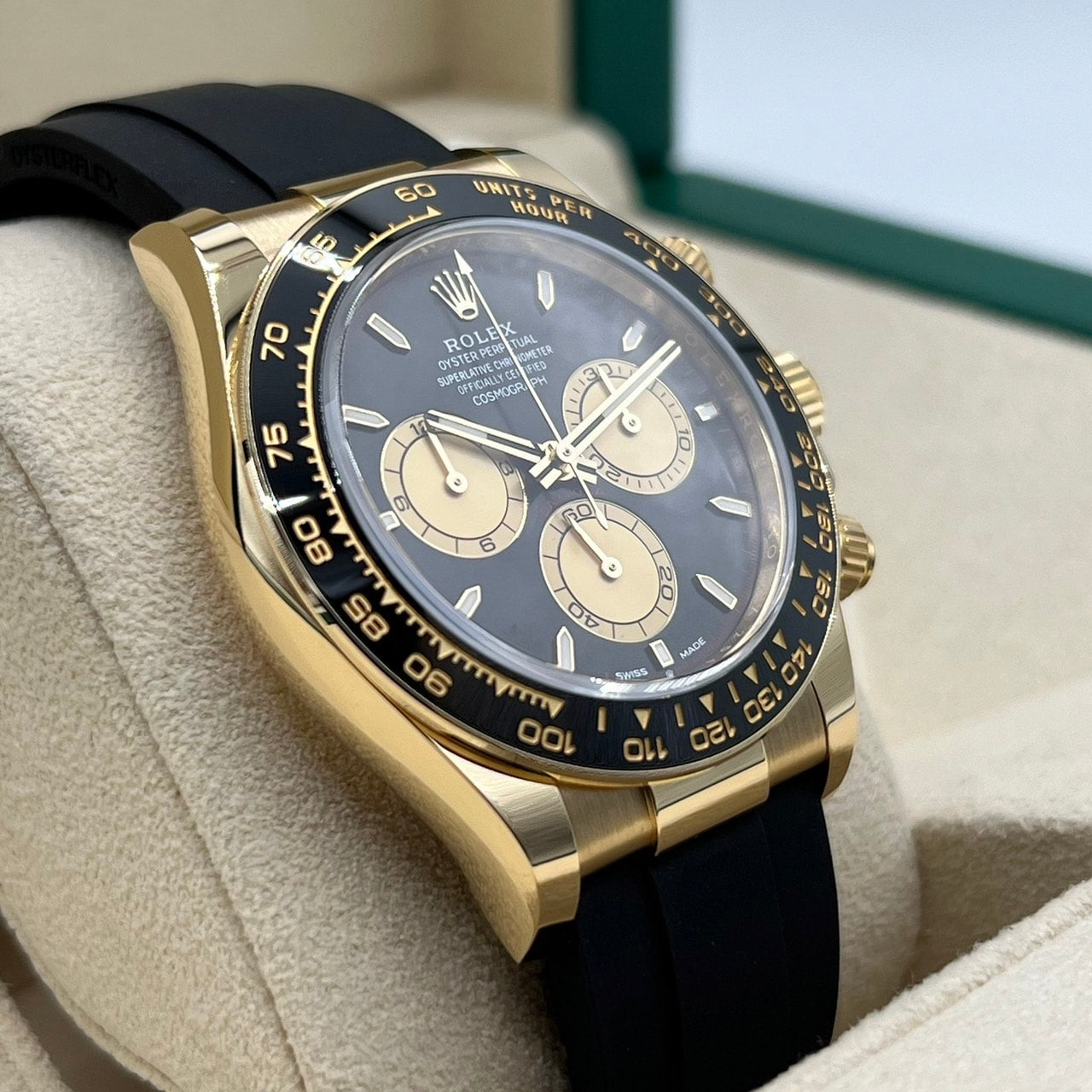劳力士 Daytona 126518LN 黑色和香槟色 40 毫米