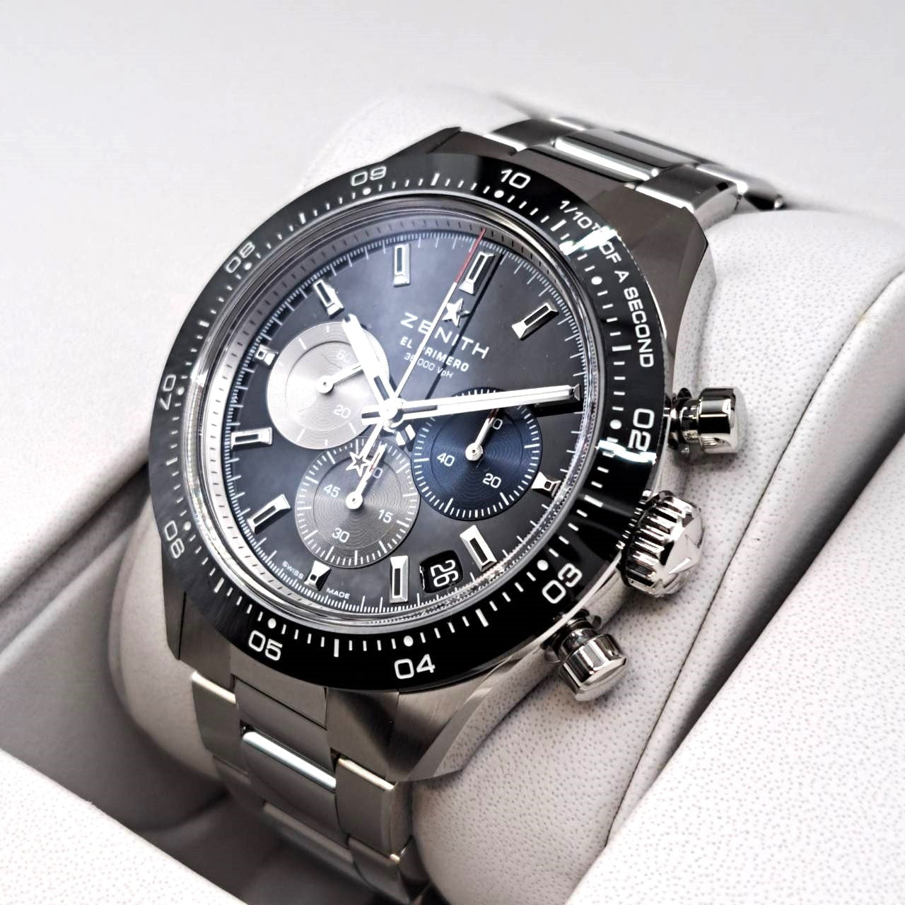 プレオウンド ゼニス クロノマスター スポーツ 03.3100.3600/21.M3100 41mm