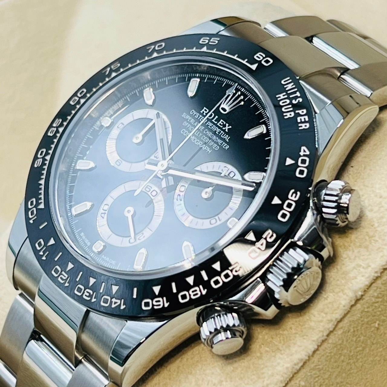 プレオウンド ロレックス デイトナ 116500LN オイスターブレスレット ブラック 40mm