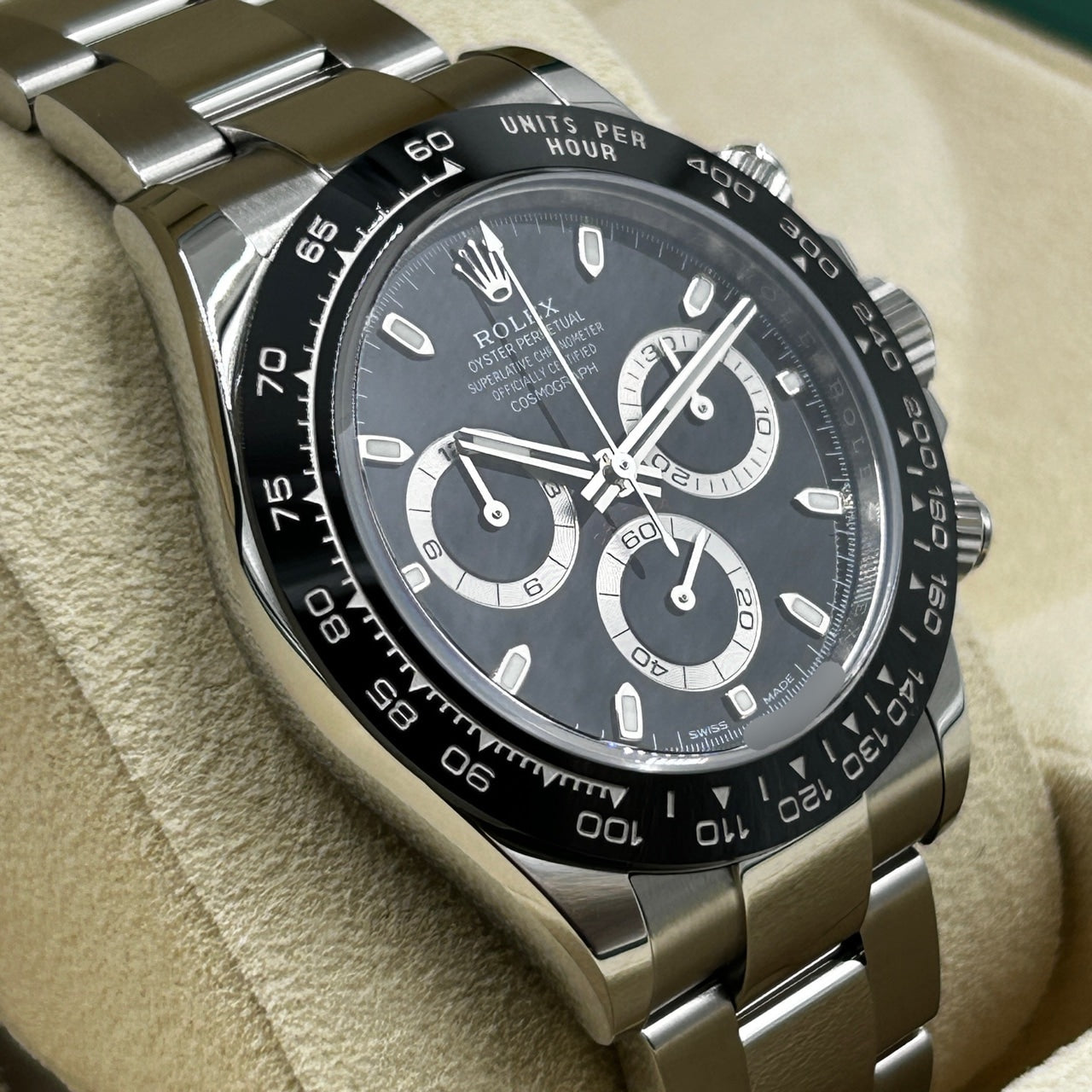 プレオウンド ロレックス デイトナ 116500LN オイスターブレスレット ブラック 40mm