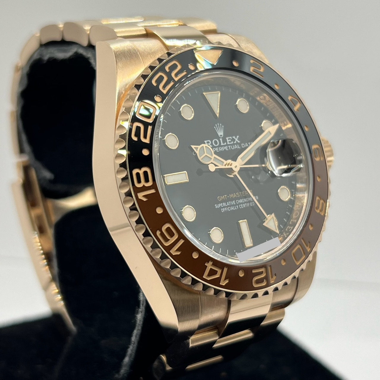 롤렉스 GMT 마스터 II 126715CHNR 굴 팔찌 40mm
