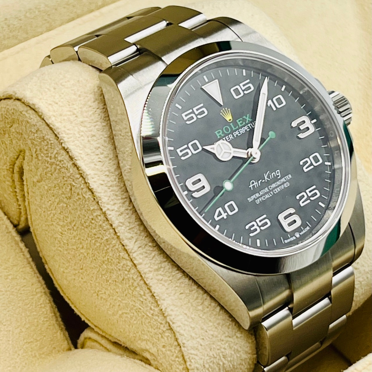 プレオウンド ロレックス エアキング 126900 ブラック 40mm