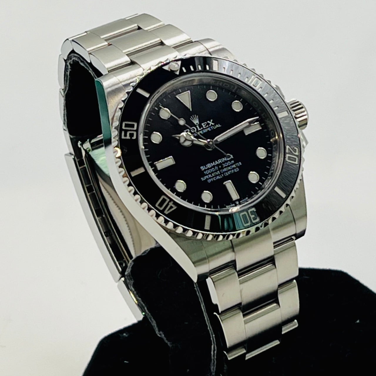 プレオウンド ロレックス サブマリーナ ノンデイト 124060 ブラック 41mm ステンレス オイスターブレス