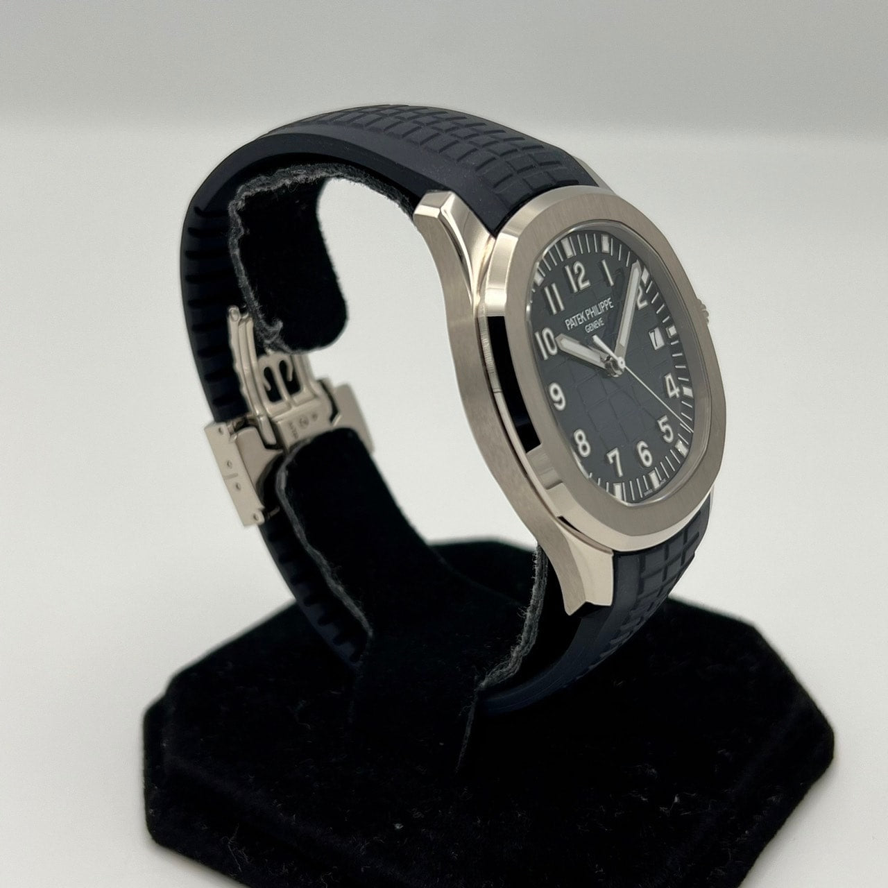 【2023保证】新款带扣! 百达翡丽 Aquanaut 5168G-001 蓝色 40 毫米