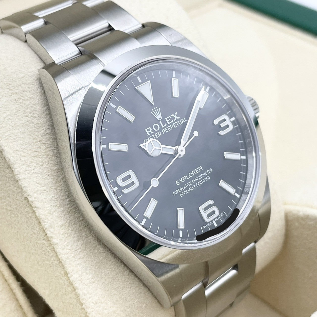 プレオウンド ロレックス エクスプローラーI 214270 ブラック 39mm