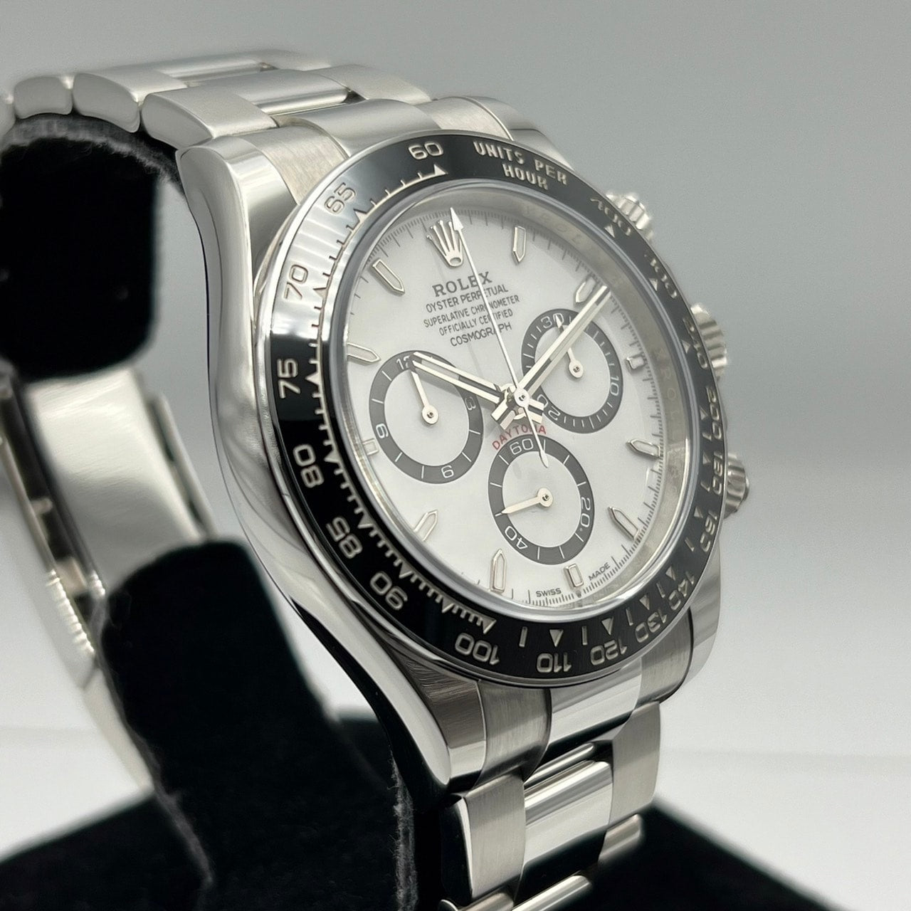劳力士 Daytona 126500LN 白色 40 毫米不锈钢牡蛎手链