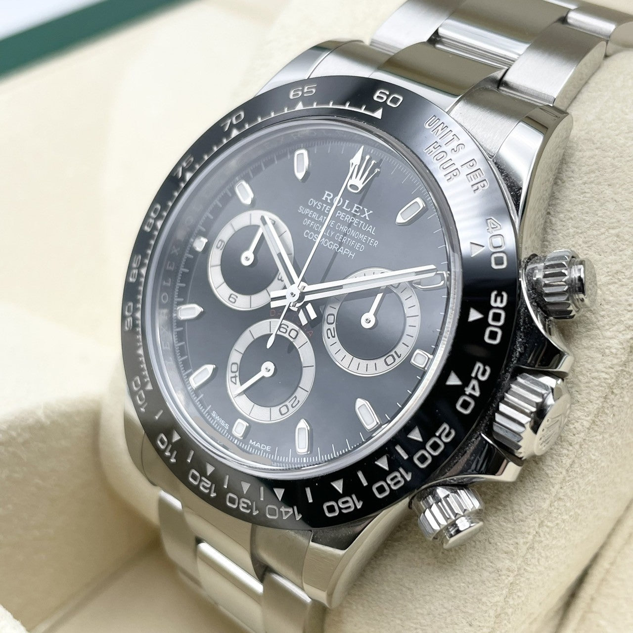 プレオウンド ロレックス デイトナ 116500LN オイスターブレスレット ブラック 40mm