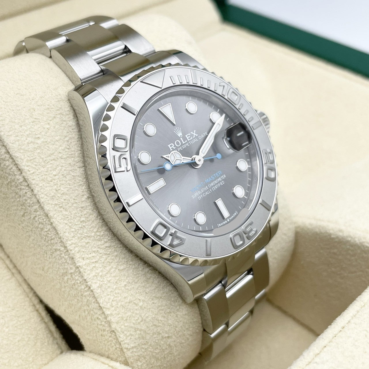 Rolex Yachtmaster 268622 Oyster Bracelet Dark Rodium 37mm