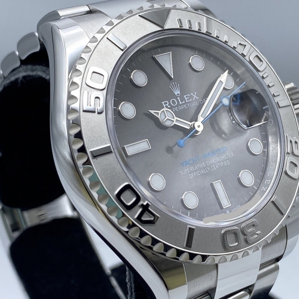 劳力士 Yacht-Master 126622 蚝式手链 黑铑 40 毫米