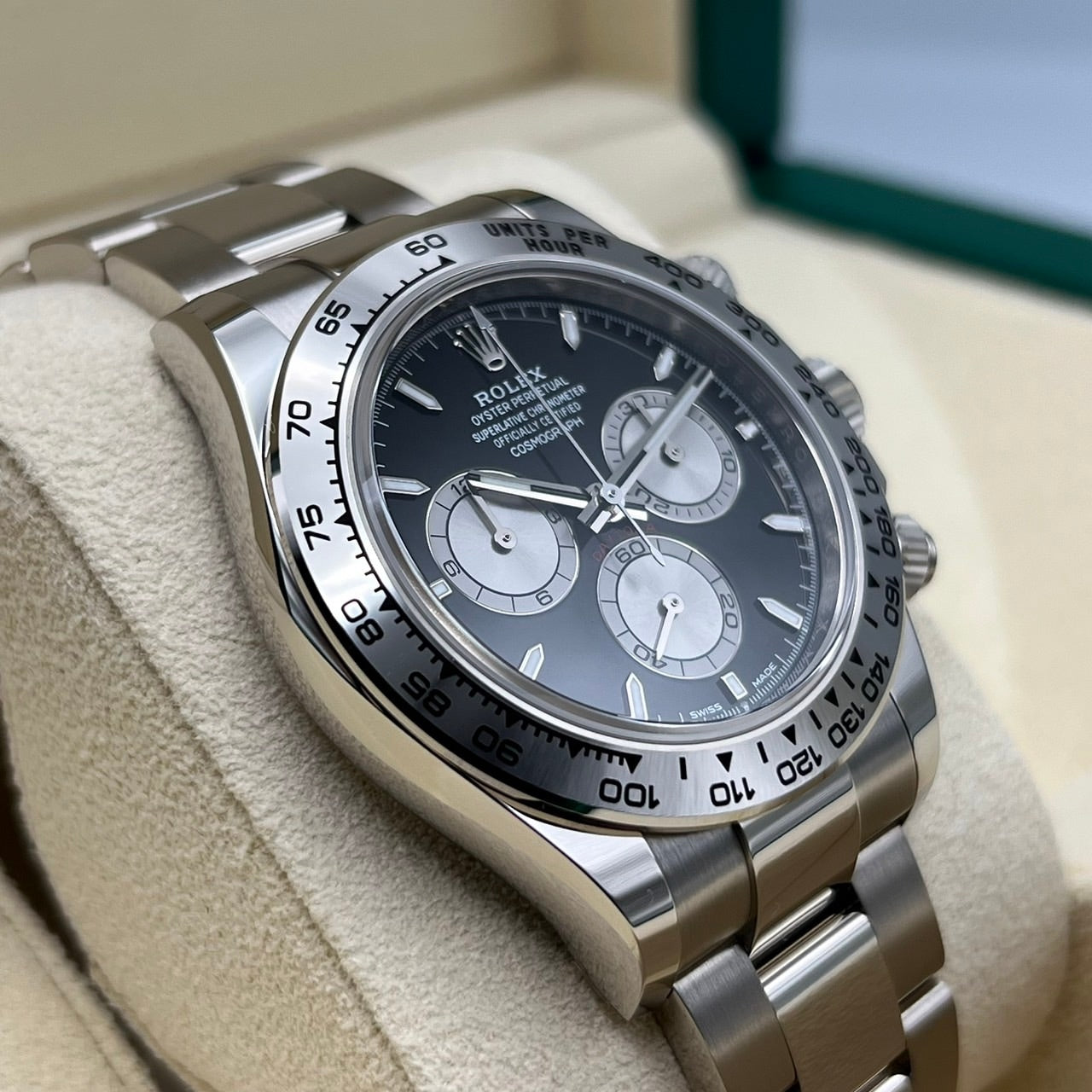Rolex Daytona 126509 Bright Black & Steel 40mm