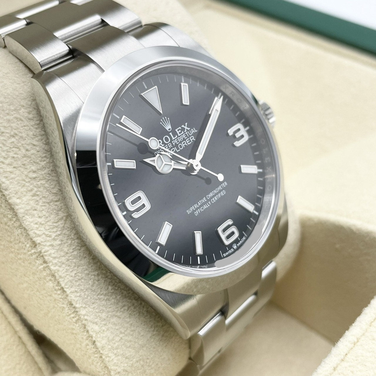 プレオウンド ロレックス エクスプローラー 224270 ブラック ステンレススチール 40mm