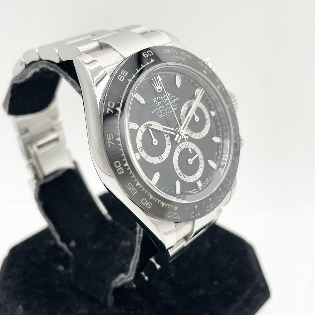 사전 소유 롤렉스 데이토나 116500LN 굴 팔찌 검은 40mm