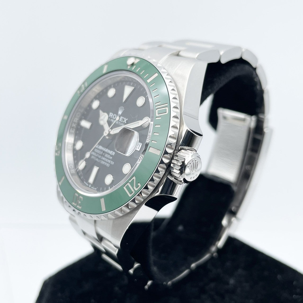 プレオウンド ロレックス サブマリーナ デイト 126610LV オイスターブレスレット ブラック グリーン 41mm