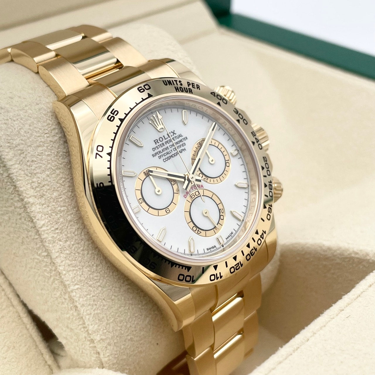 プレオウンド ロレックス デイトナ 126508 ホワイト 40mm 金無垢