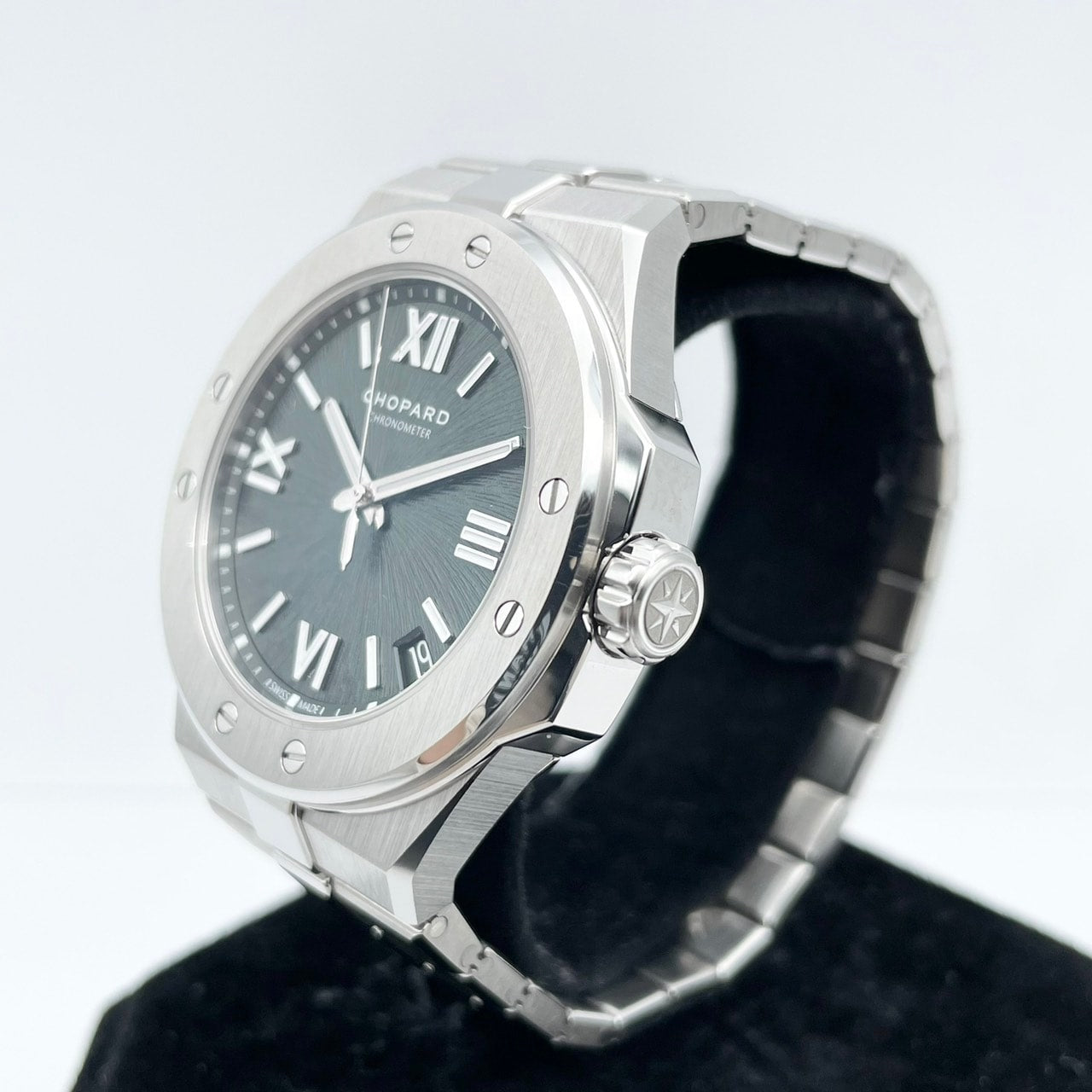 [녹색 다이얼! CHOPARD ALPINE EAGLE 대형 298600-3014 그린 41mm