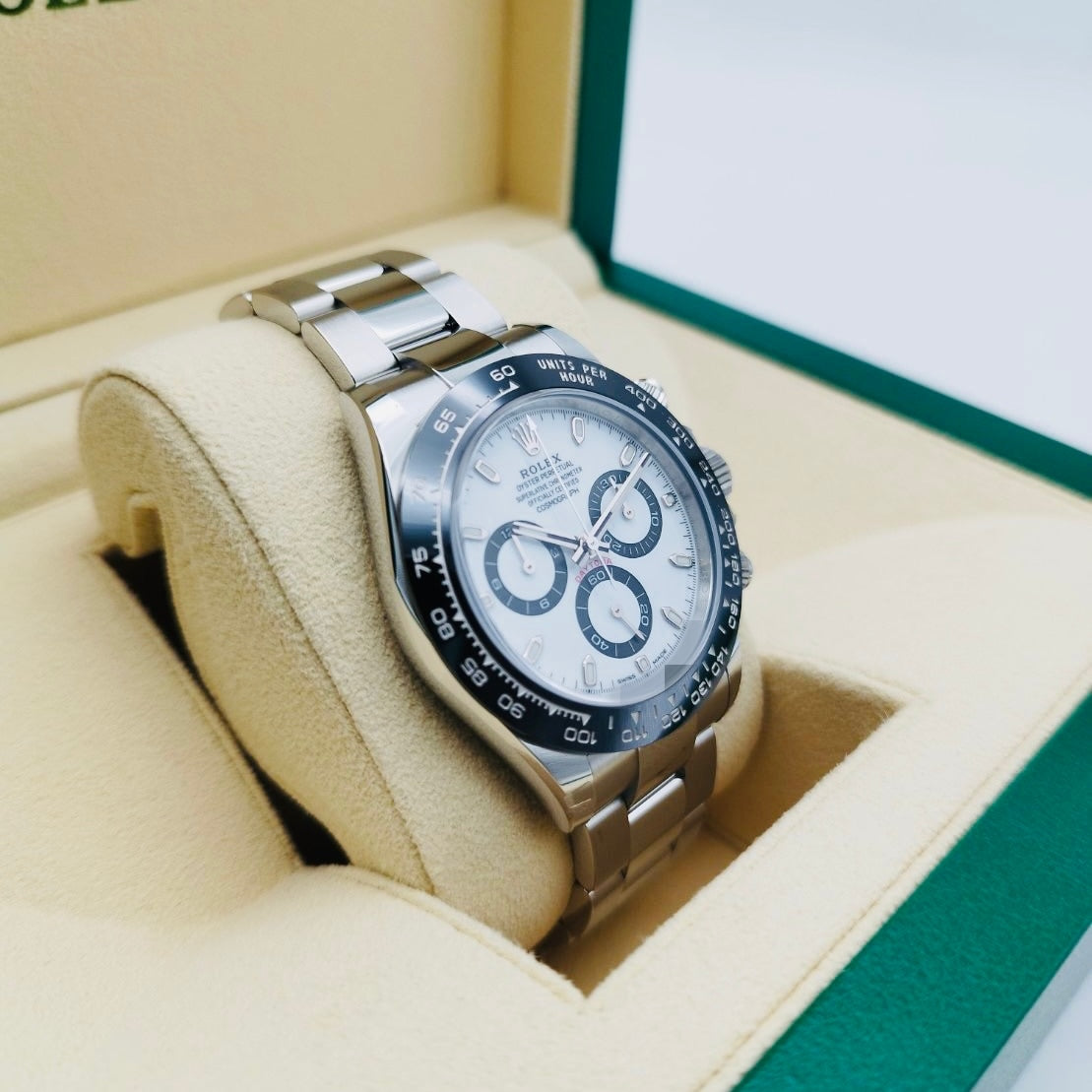 プレオウンド ロレックス デイトナ 116500LN オイスターブレスレット ホワイト 40mm