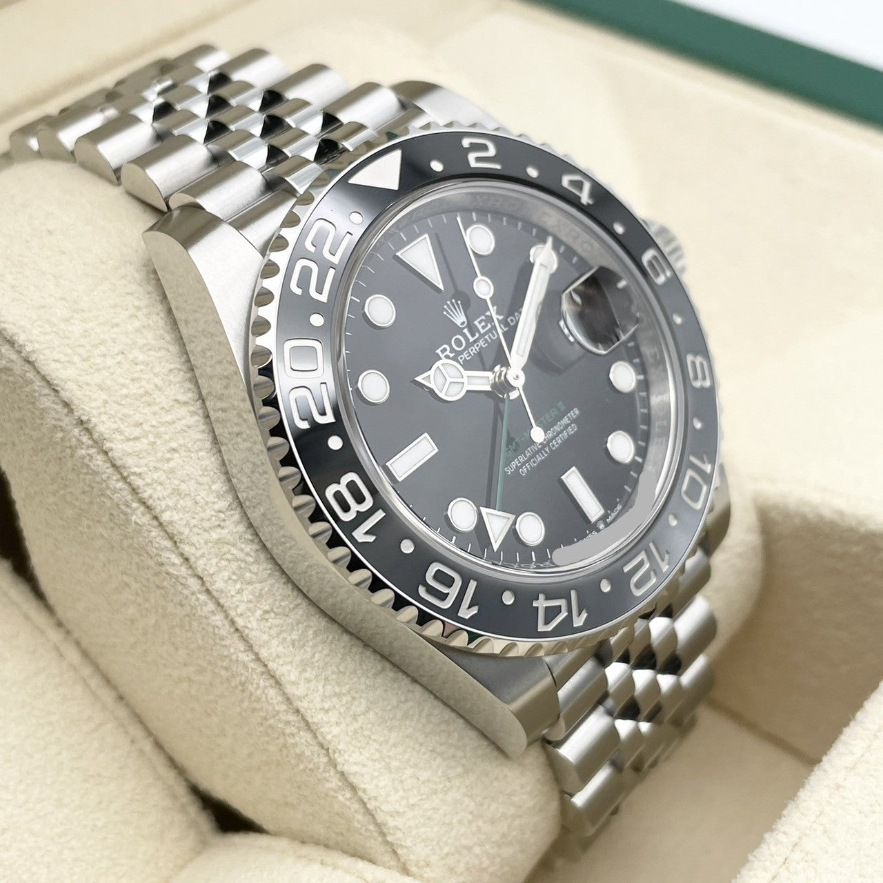 [2024 년의 새로운 릴리스! ! Rolex GMT Master II 126710Grnr Black 40mm