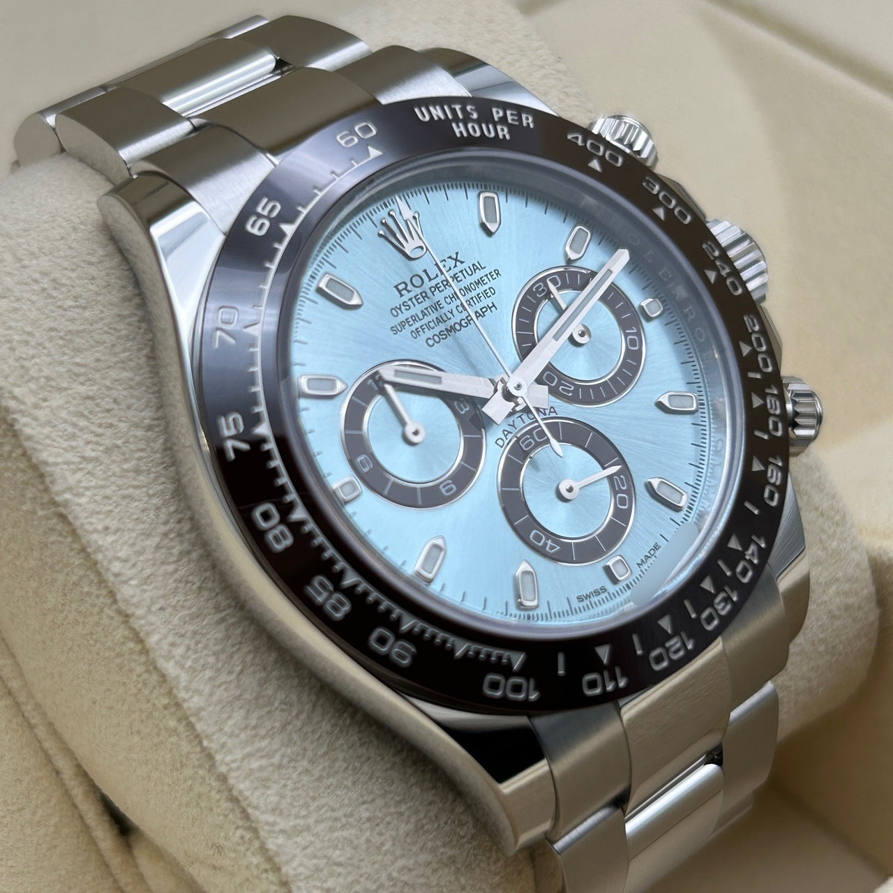 プレオウンド 【超希少 国内ギャラ23年4月未使用品】ロレックス デイトナ 116506 アイスブルー 40mm