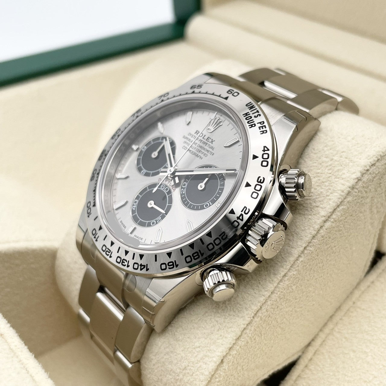 사전 소유 롤렉스 데이토나 126509 스틸 & 브라이트 블랙 40mm