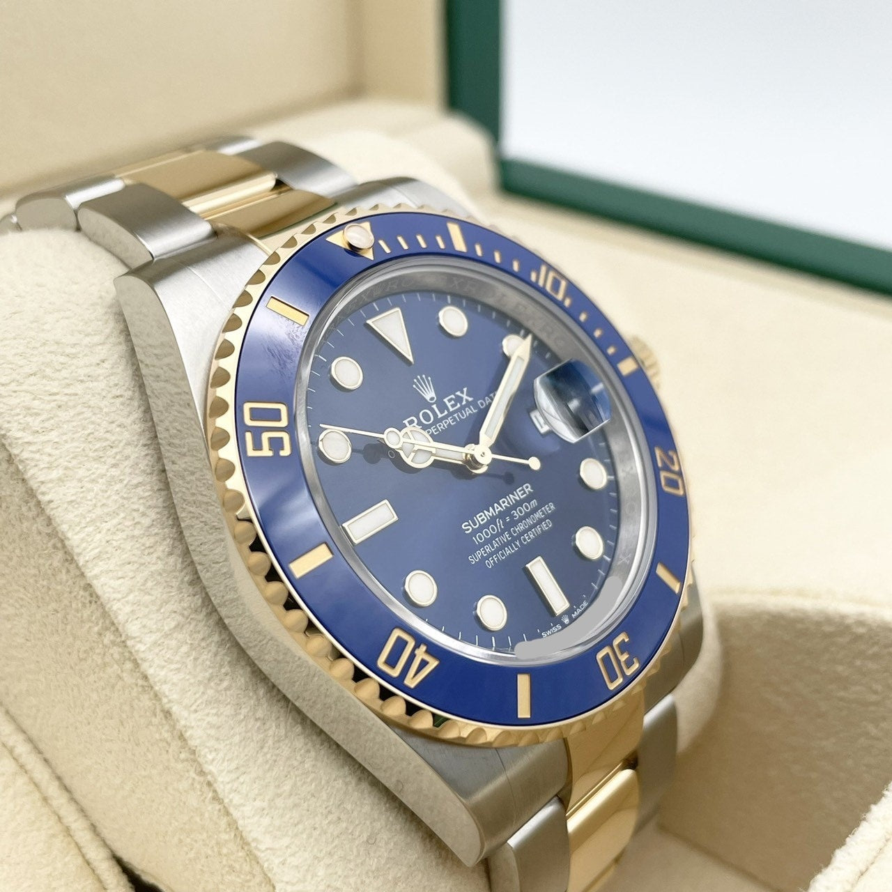 Pre-Owned Rolex Submariner Date 126613LB Oyster Bracelet Royal Blue 41mm