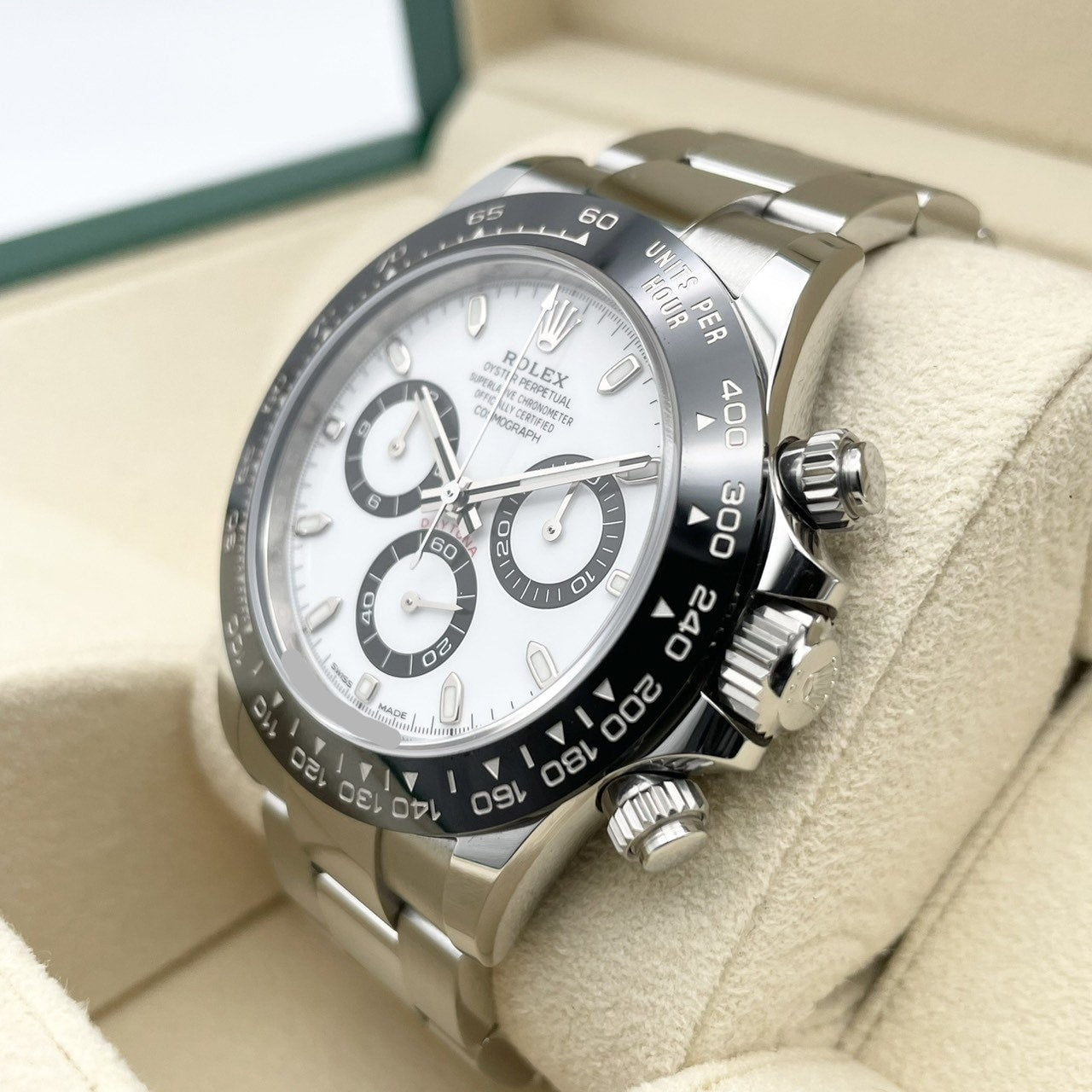 プレオウンド ロレックス デイトナ 116500LN ホワイト オイスターブレス 40mm