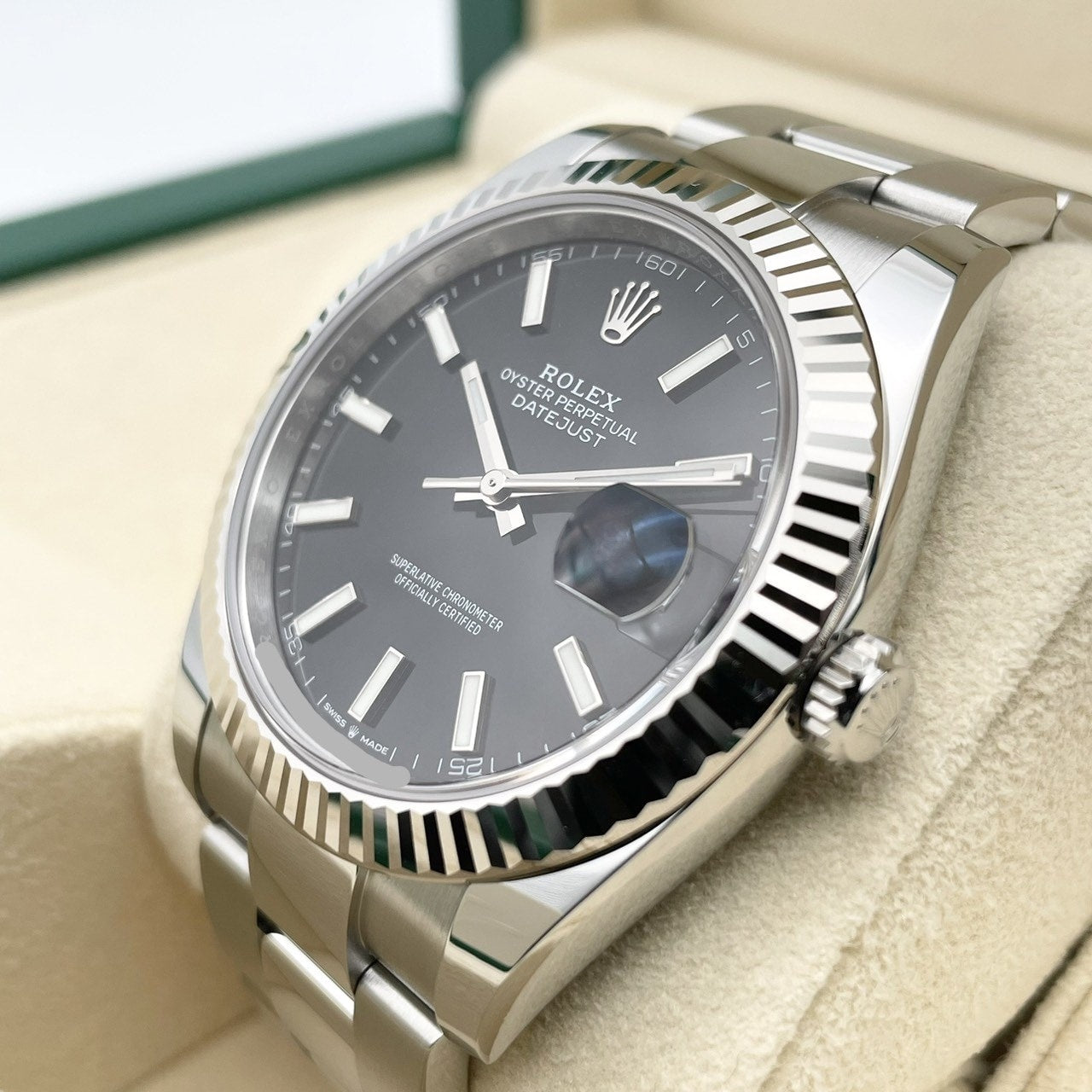 プレオウンド ロレックス デイトジャスト 126334 ブラック 41mm