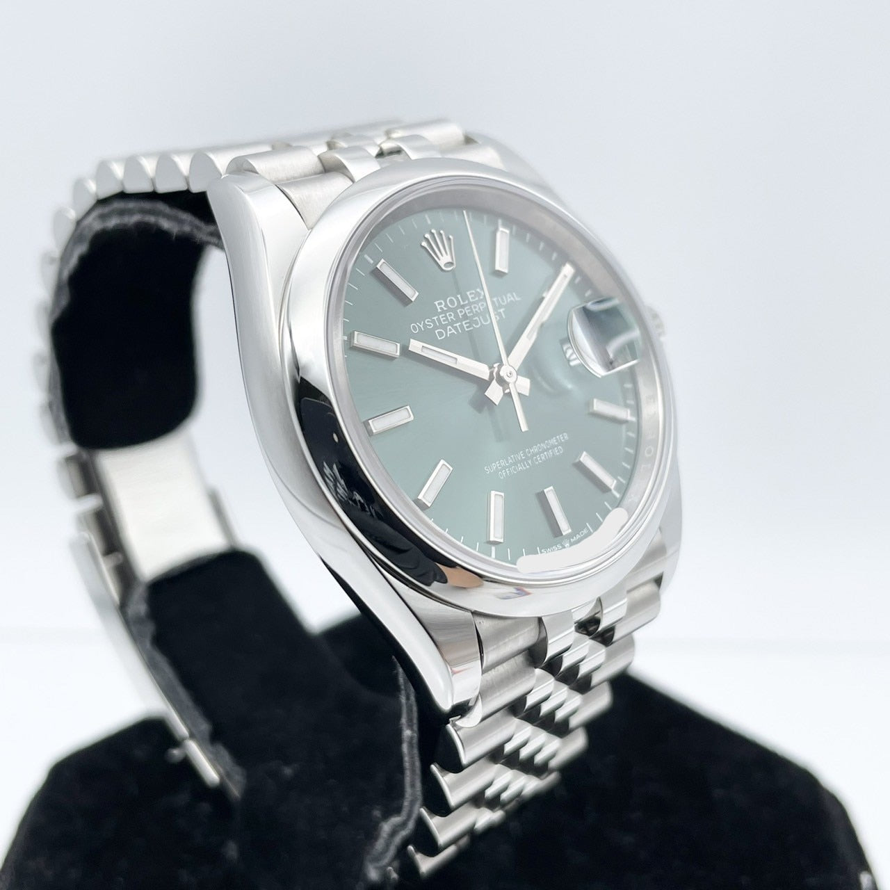 プレオウンド ロレックス デイトジャスト 126200 ミントグリーン ジュビリーブレス 36mm