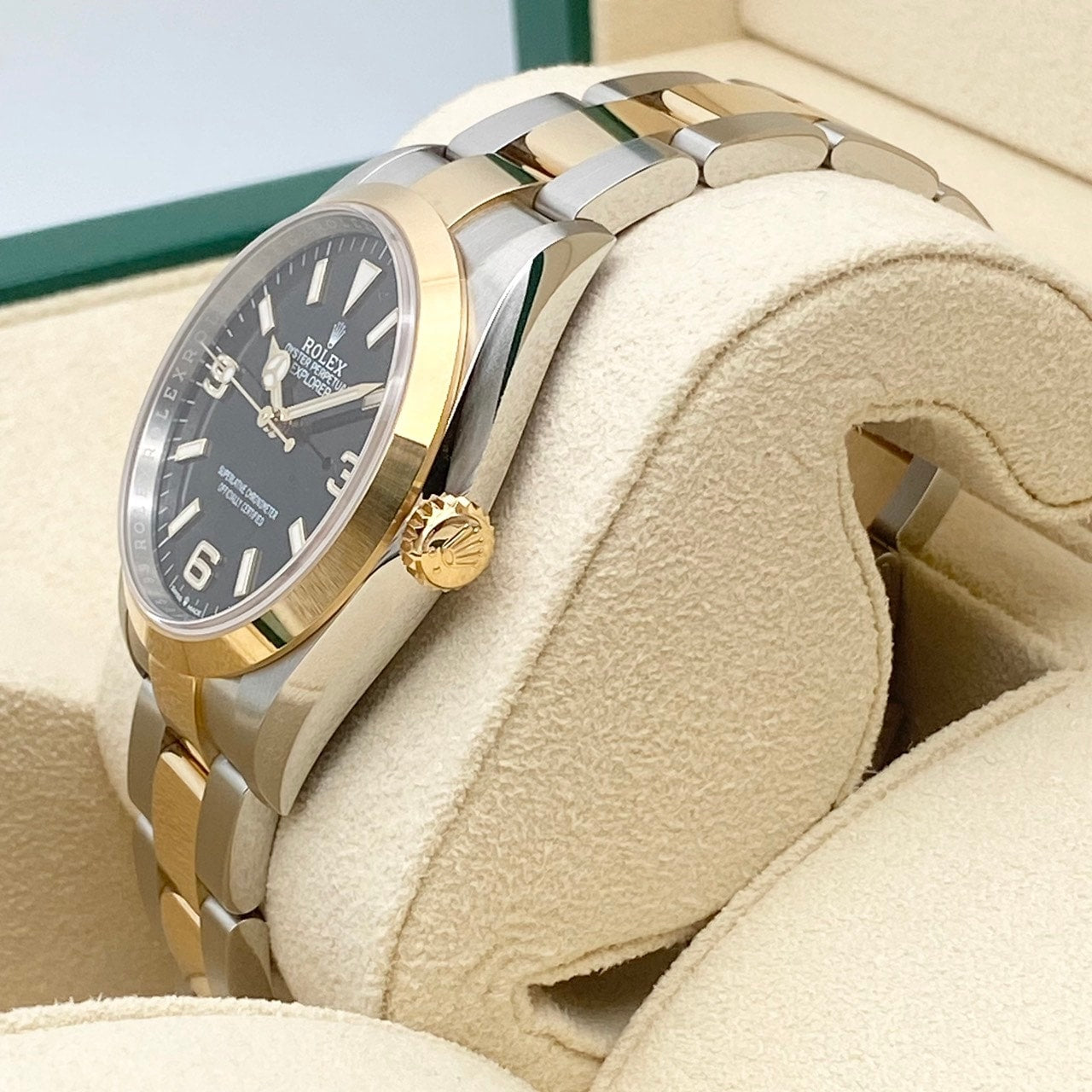 プレオウンド ロレックス エクスプローラーI 124273 ブラック 36mm