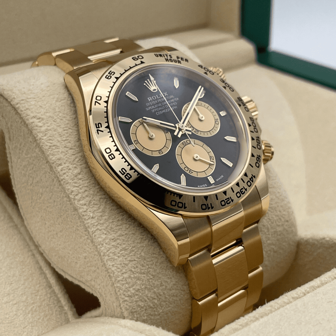 Rolex Daytona 126508 Black x Champagne 40mm
