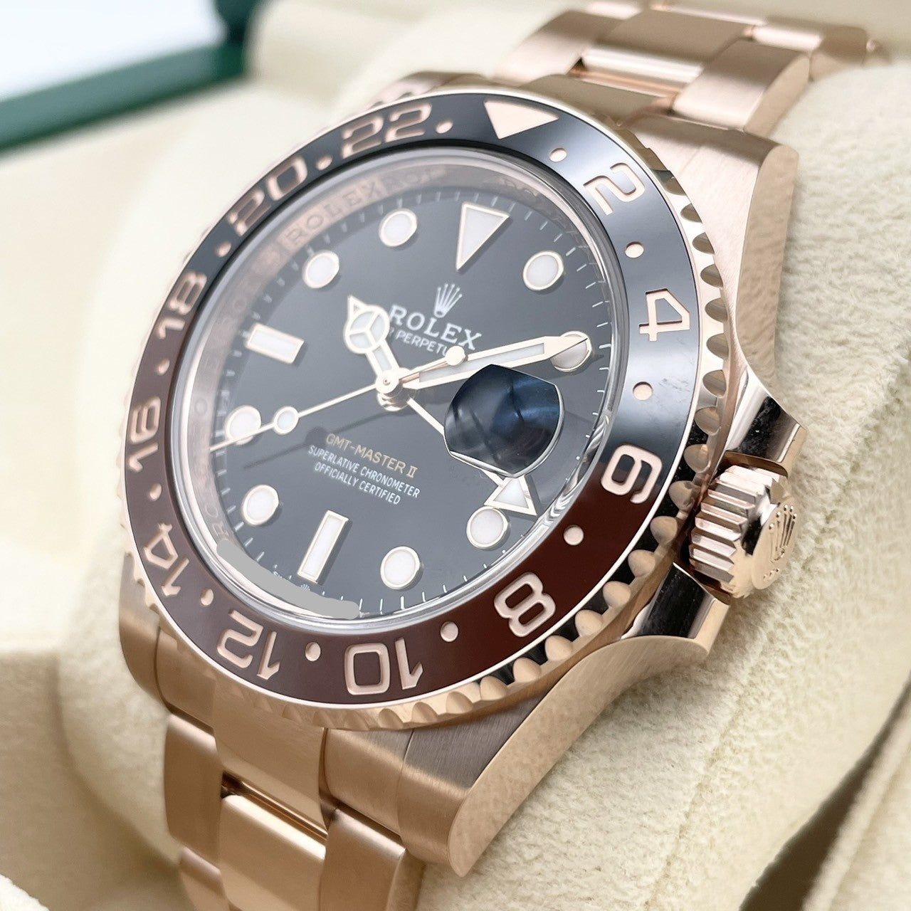 롤렉스 GMT 마스터 II 126715CHNR Black Everros Gold 40mm