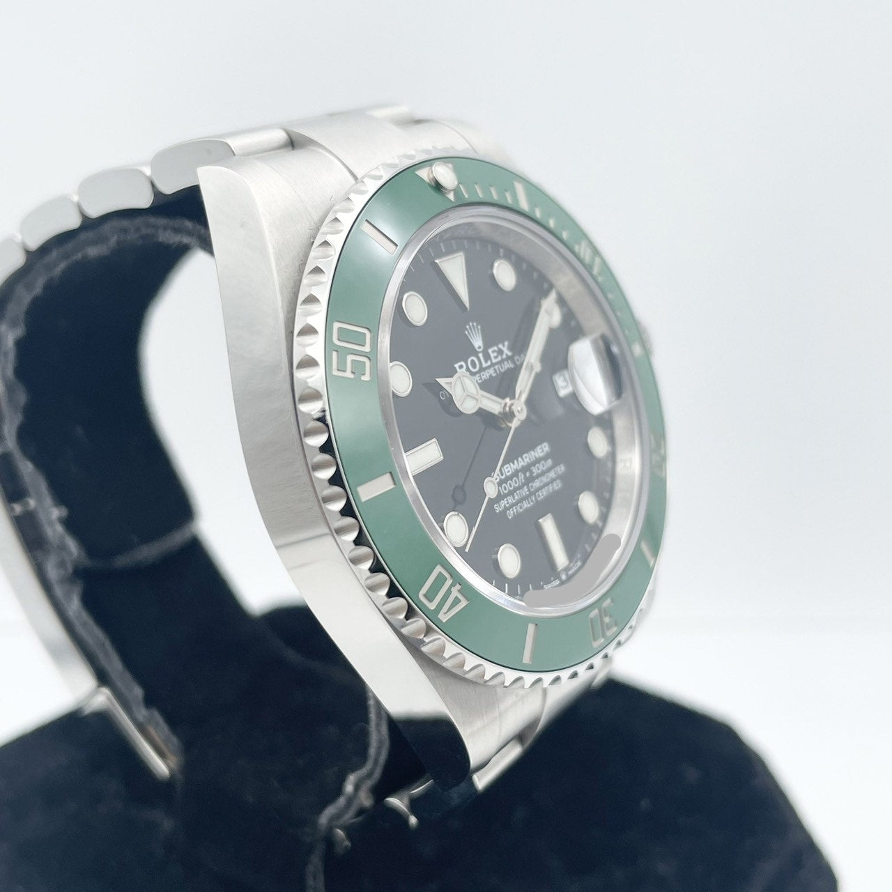 プレオウンド サブマリーナ デイト 126610LV オイスターブレスレット ブラック グリーン 41mm