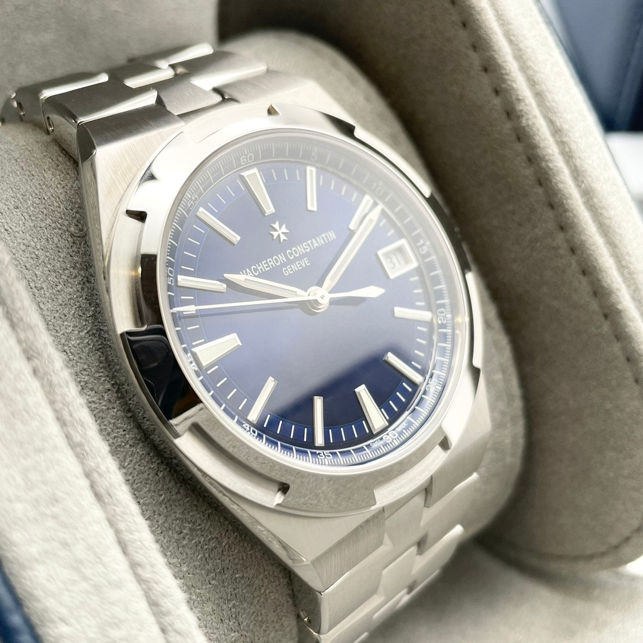 Vacheron Constantin 해외 4520V/210A-B128 스테인레스 스틸 블루 41mm