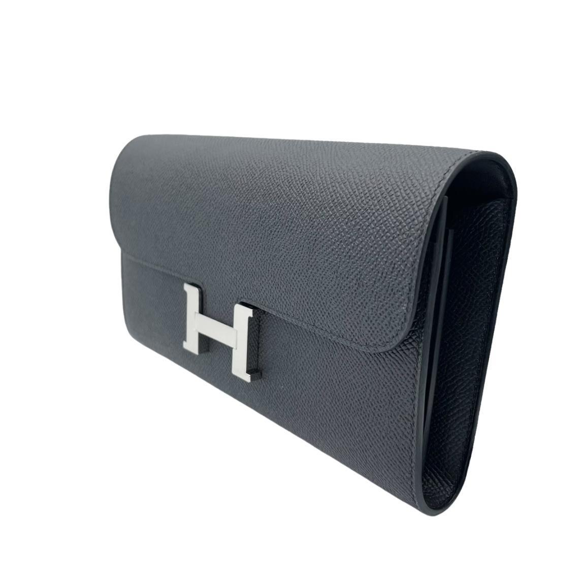 Hermes Constance Tugo Noir Vaux Epson Silver Fittings w 새겨 져