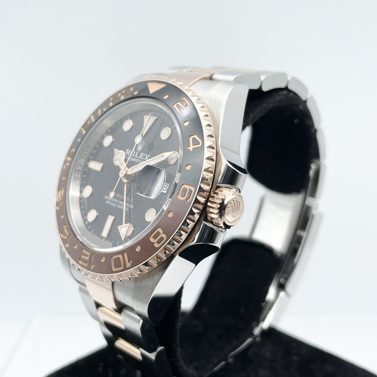 사전 소유 롤렉스 GMT 마스터 II 126711CHNR 검은 40mm