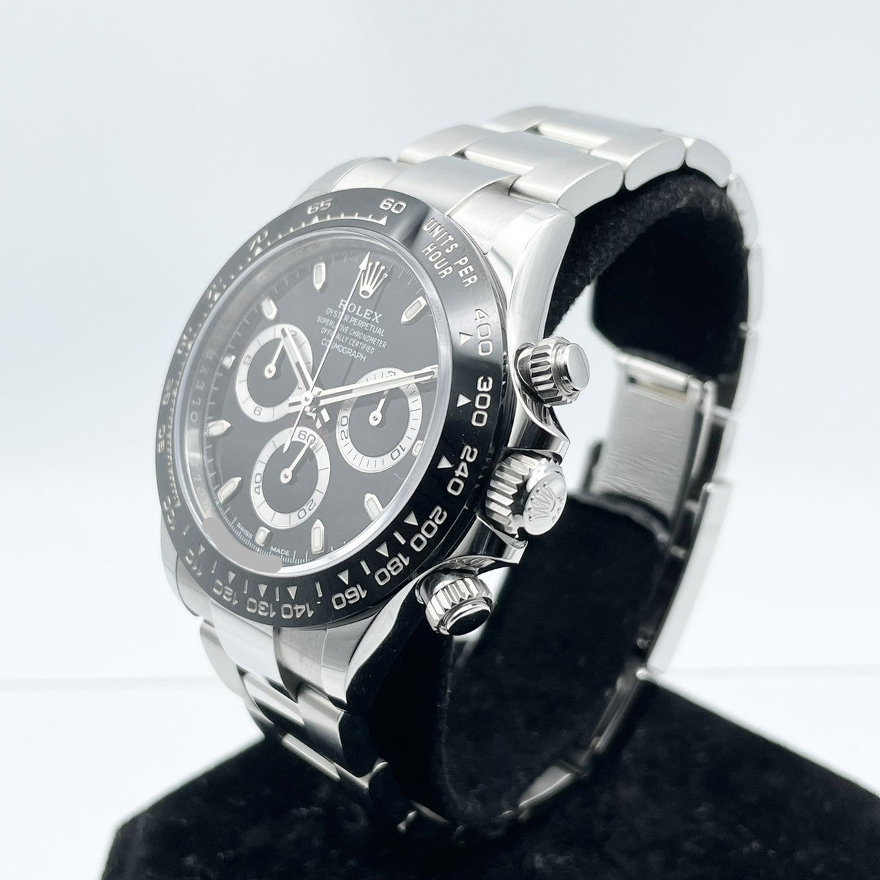 사전 소유 롤렉스 데이토나 116500LN 굴 팔찌 검은 40mm