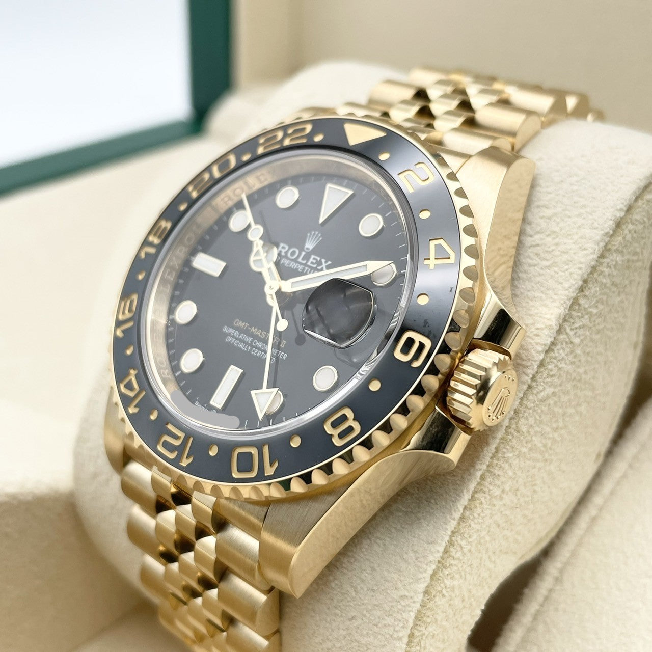 사전 소유 롤렉스 GMT 마스터 II 126718GRNR Jubilee Bracelet Black