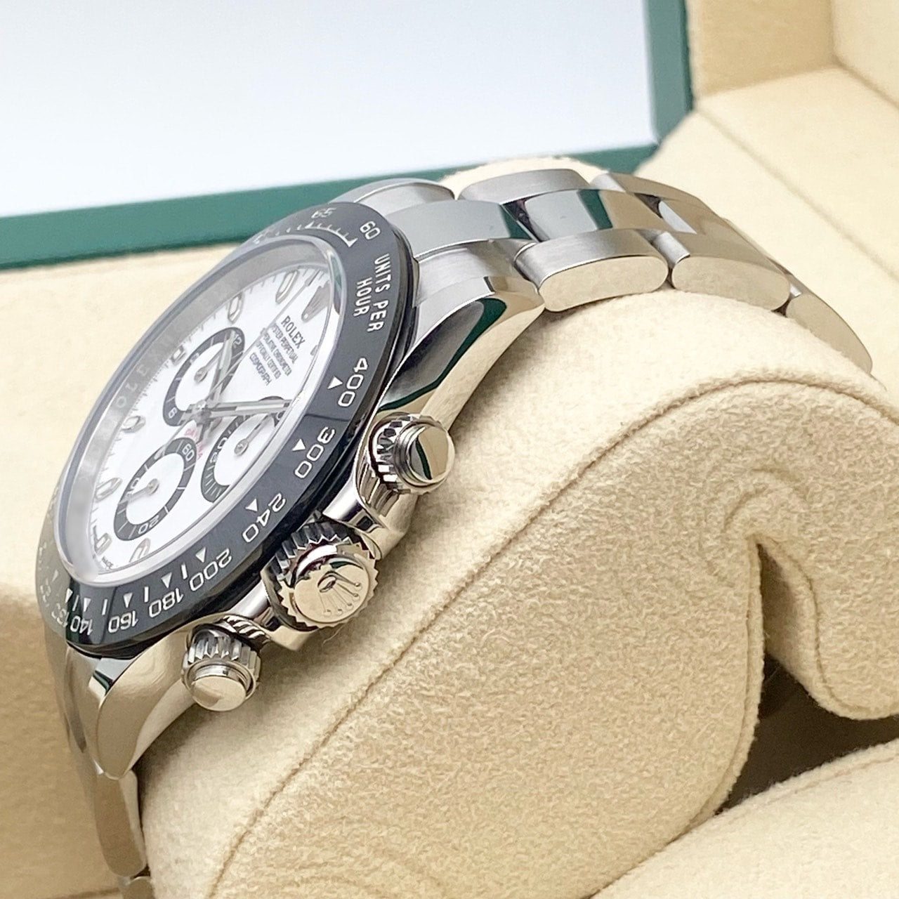 Pre-Owned Rolex Daytona 116500LN Oyster Bracelet White 40mm