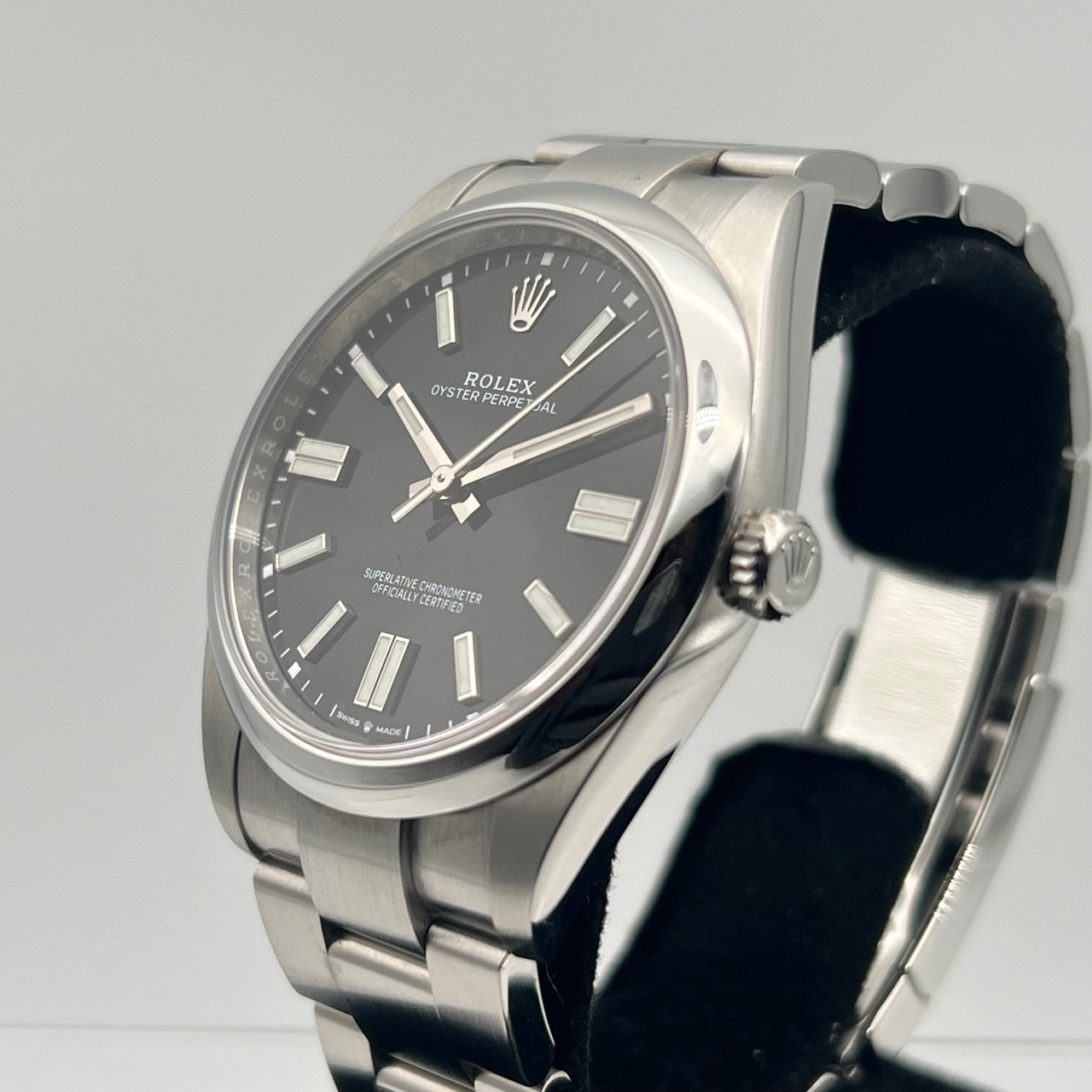 劳力士 Oyster Perpetual 124300 黑色不锈钢 41 毫米