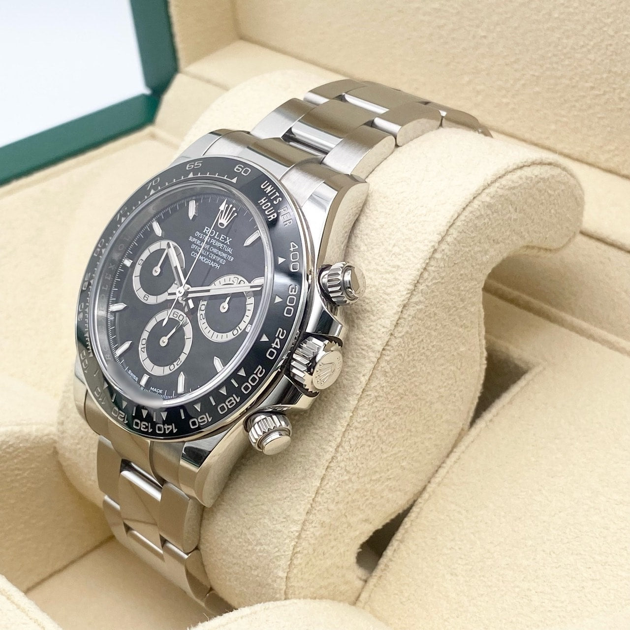 プレオウンド ロレックス デイトナ 126500LN ブラック ステンレススチール オイスターブレス 40mm